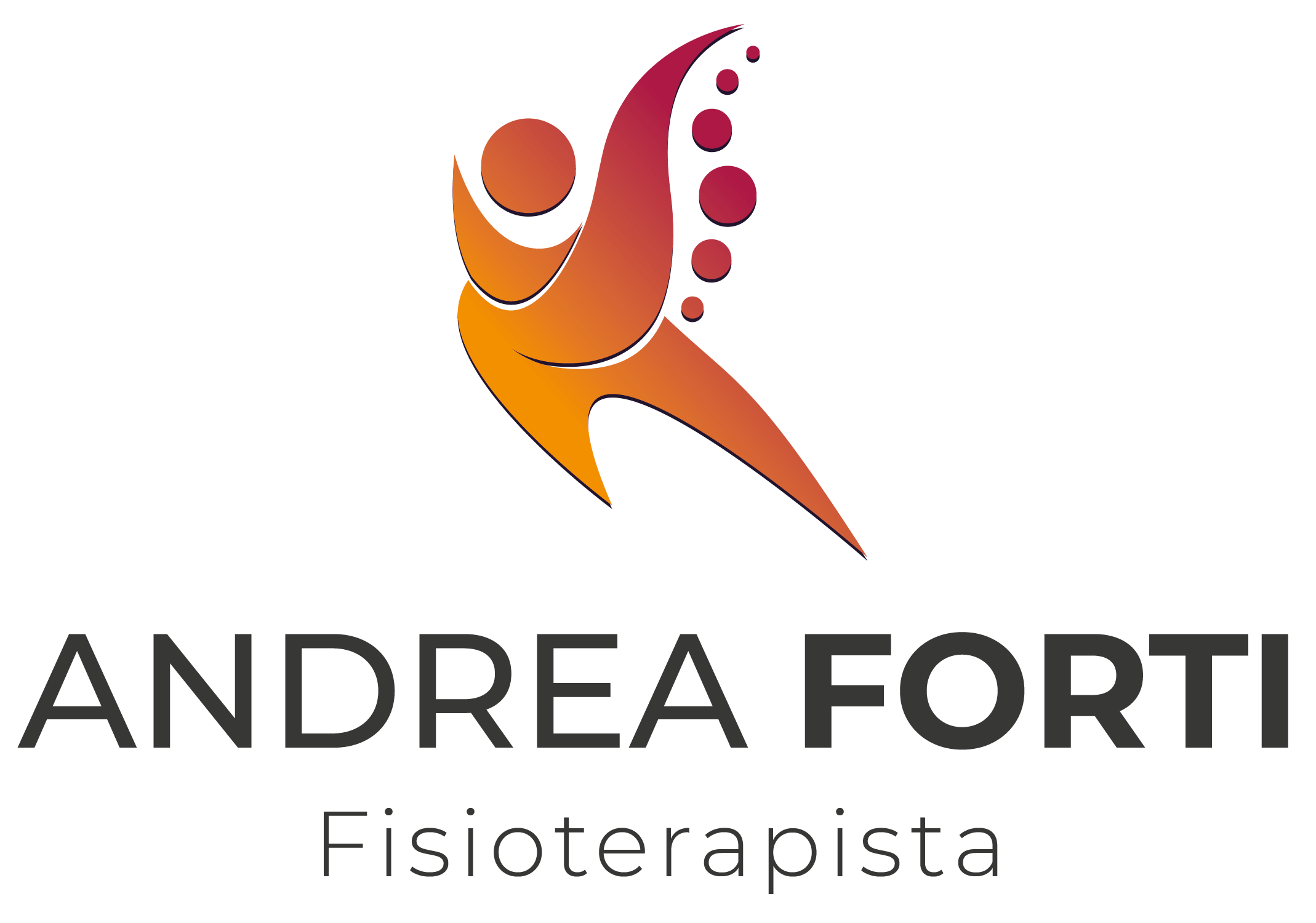 Logo nero Andrea Forti